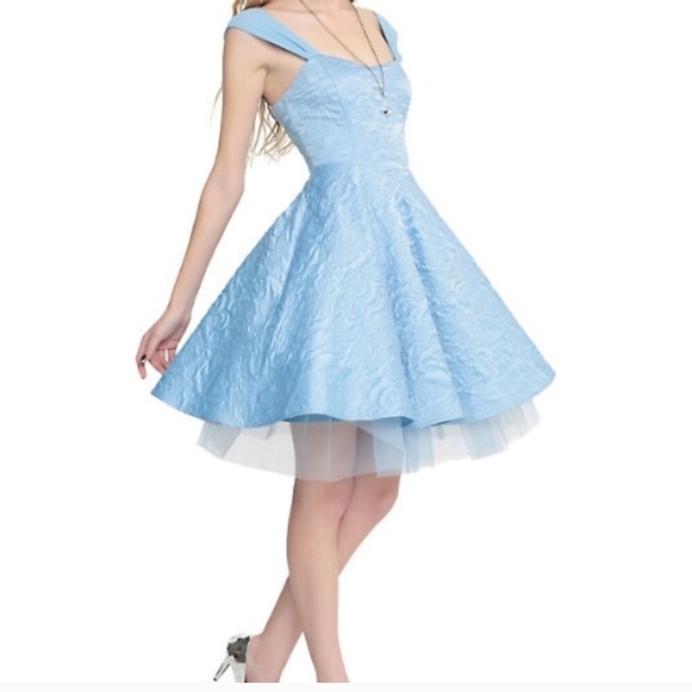 Cinderella Costume Dress Blue Prom Dance
